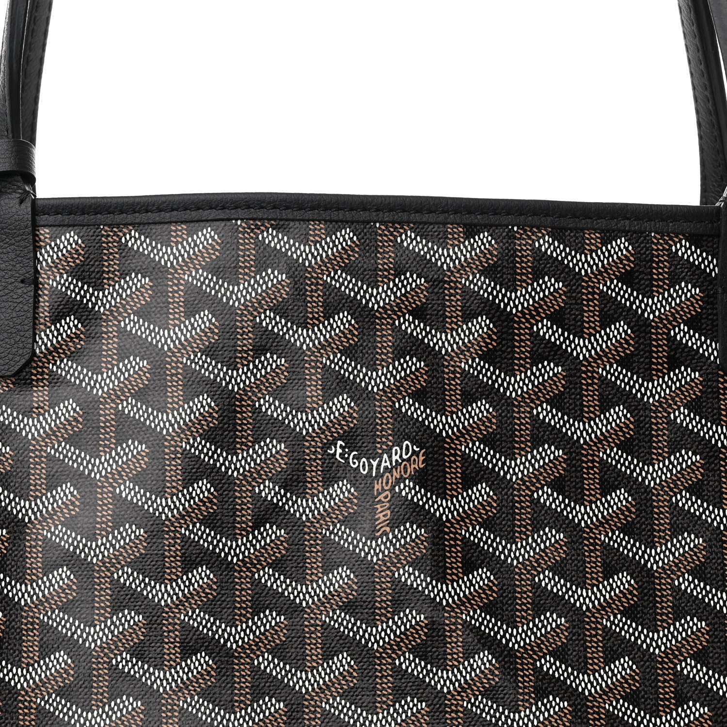 Goyard Goyardine Saint Louis GM Black 10 of 12