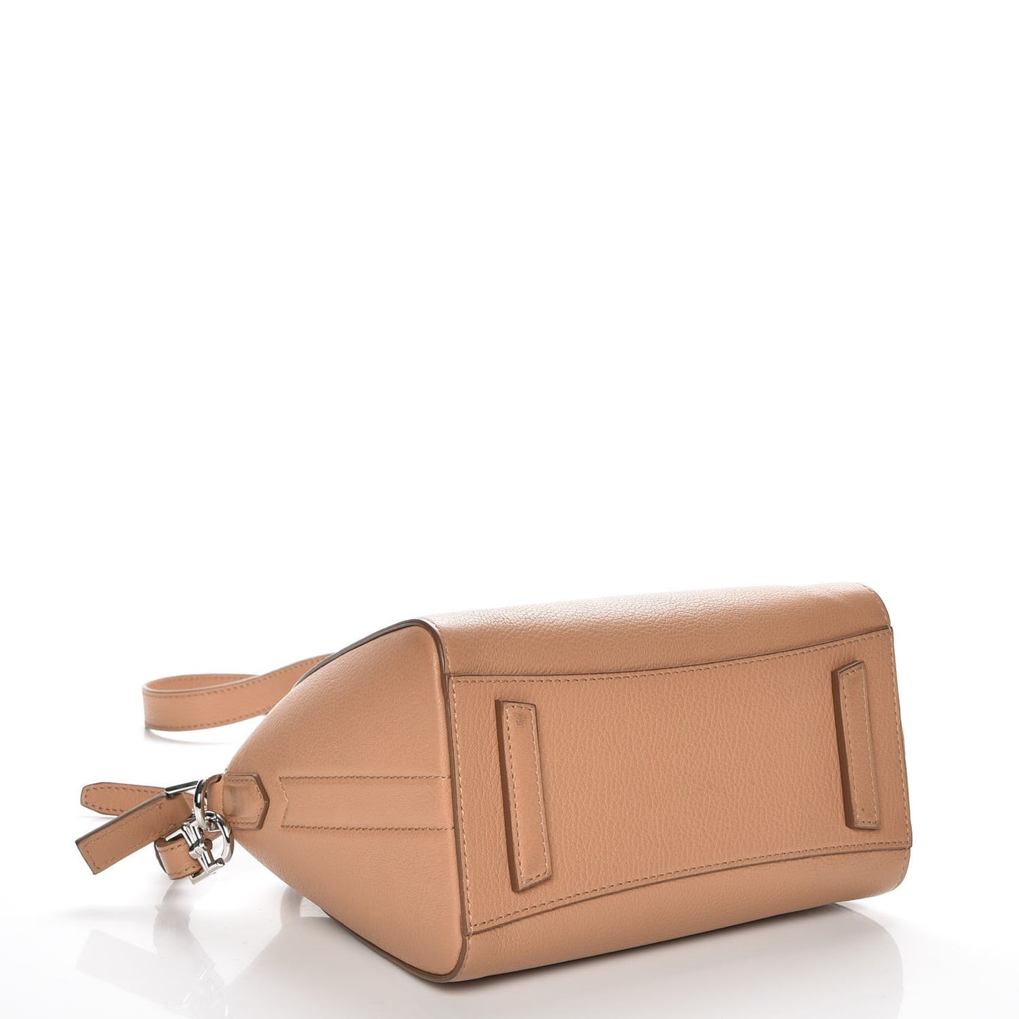Sugar Goatskin Mini Antigona Beige