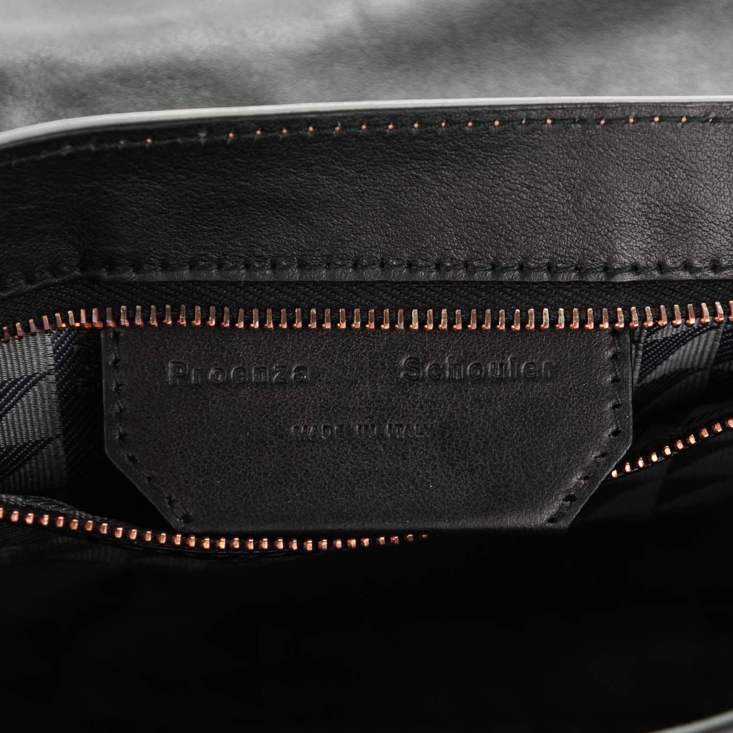 Proenza Schouler Metallic Lambskin Tiny PS1 Satchel Copper 6 of 8