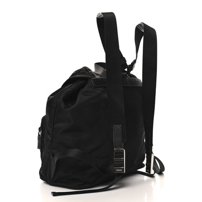 Prada Tessuto Nylon Saffiano Vela Backpack Black 3 of 9