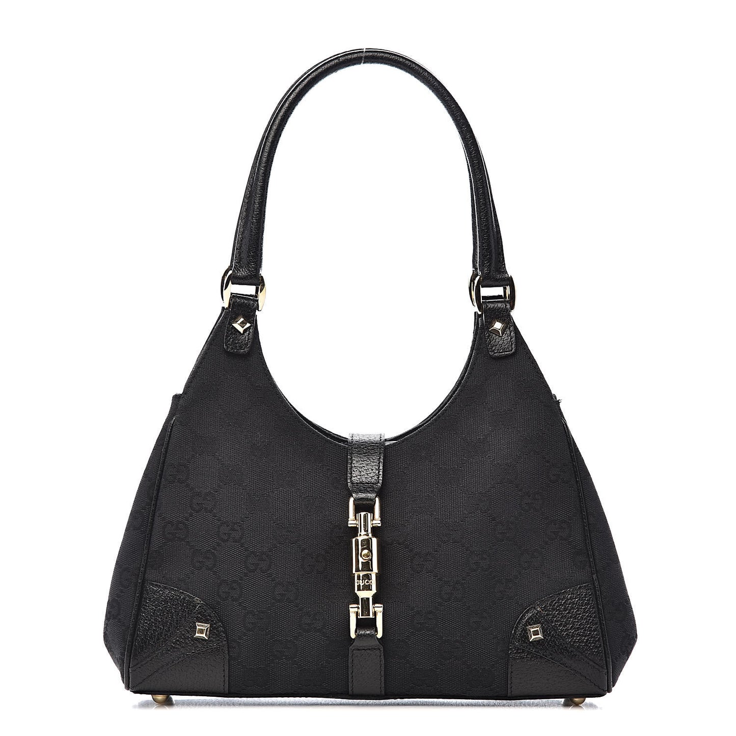 Monogram Jackie O Hobo Black