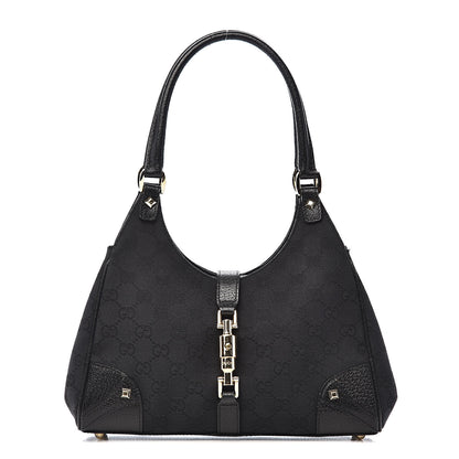 Gucci Monogram Jackie O Hobo Black 1 of 16