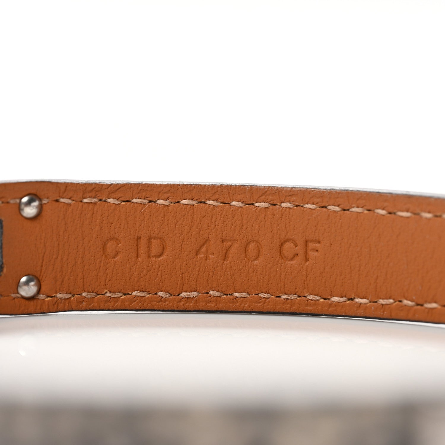 Hermes Lizard Kelly Double Tour Bracelet T2 Ombre 6 of 6