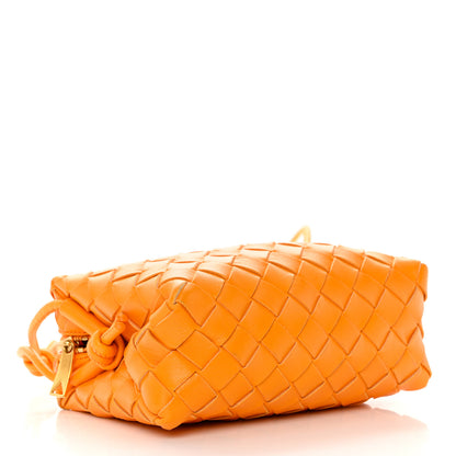 Bottega Veneta Nappa Intrecciato Small Loop Camera Bag Tangerine 4 of 9