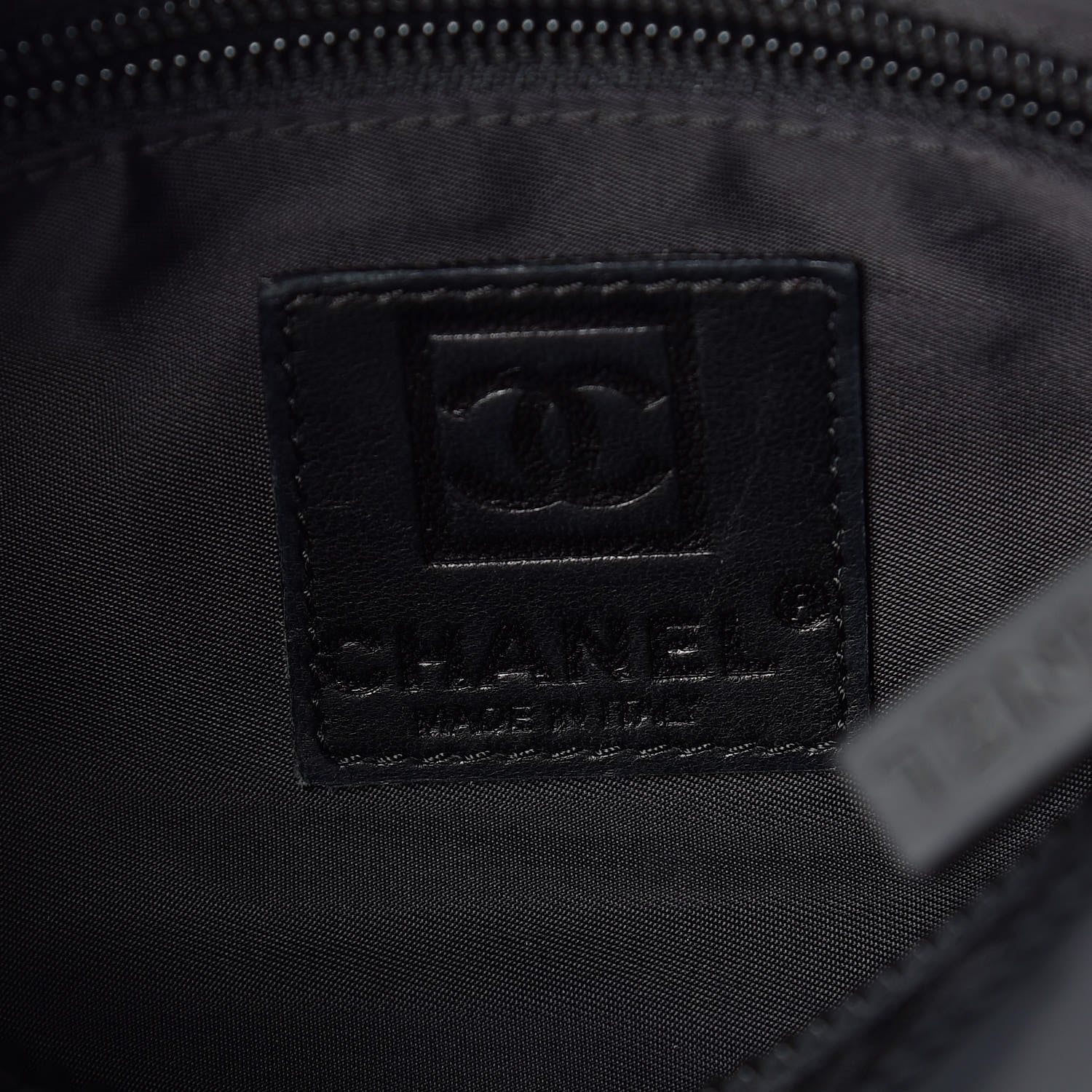 Chanel Rubber Nylon Small Sport Duffle Black 8 of 9