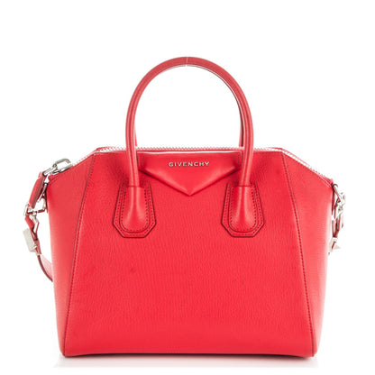 Givenchy Sugar Goatskin Small Antigona Red 1 of 7