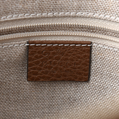 Gucci Monogram Medium Bree Shoulder Bag Beige Tabacco 6 of 9