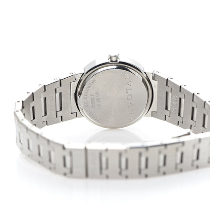 Bulgari Stainless Steel 26mm Quartz Watch Black 4 of 5