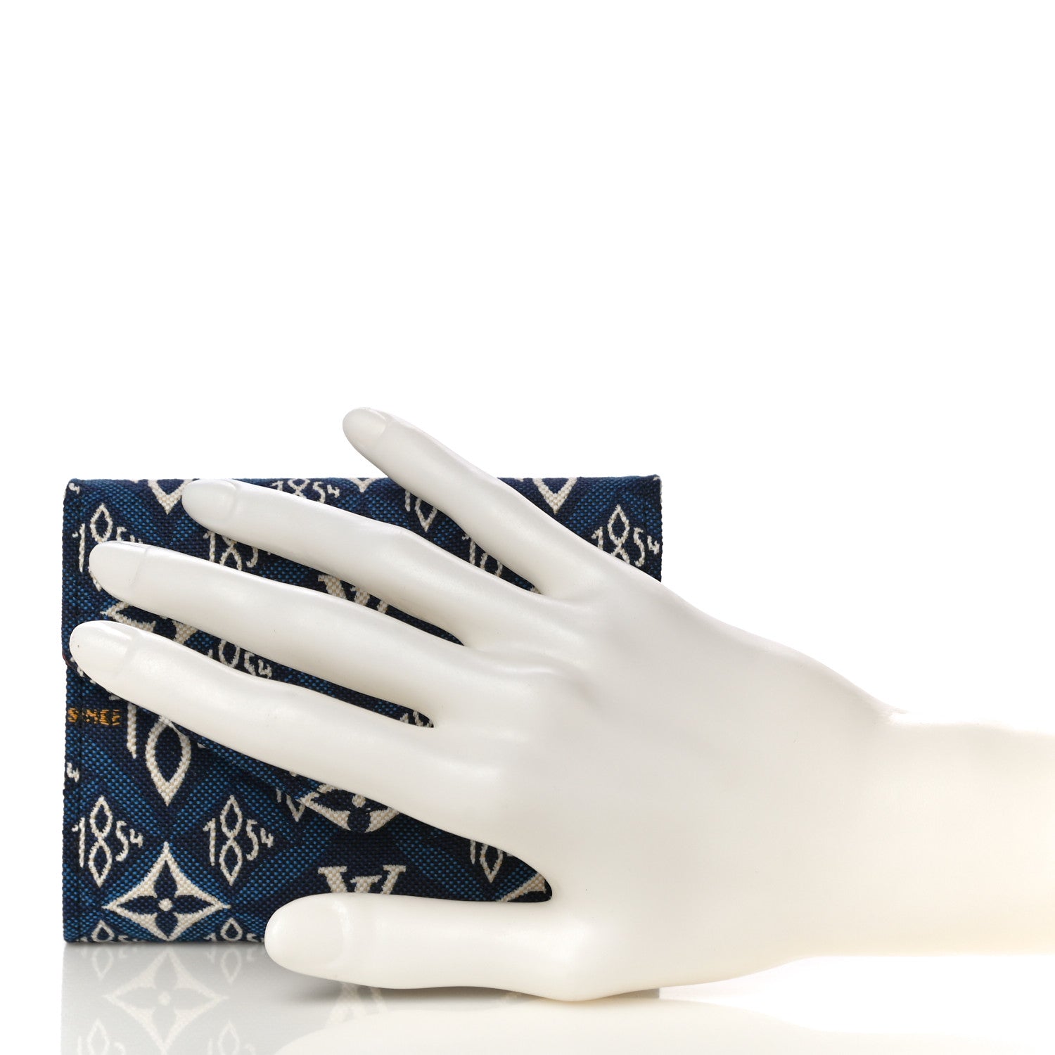 Louis Vuitton Jacquard Since 1854 Victorine Wallet Blue 2 of 10