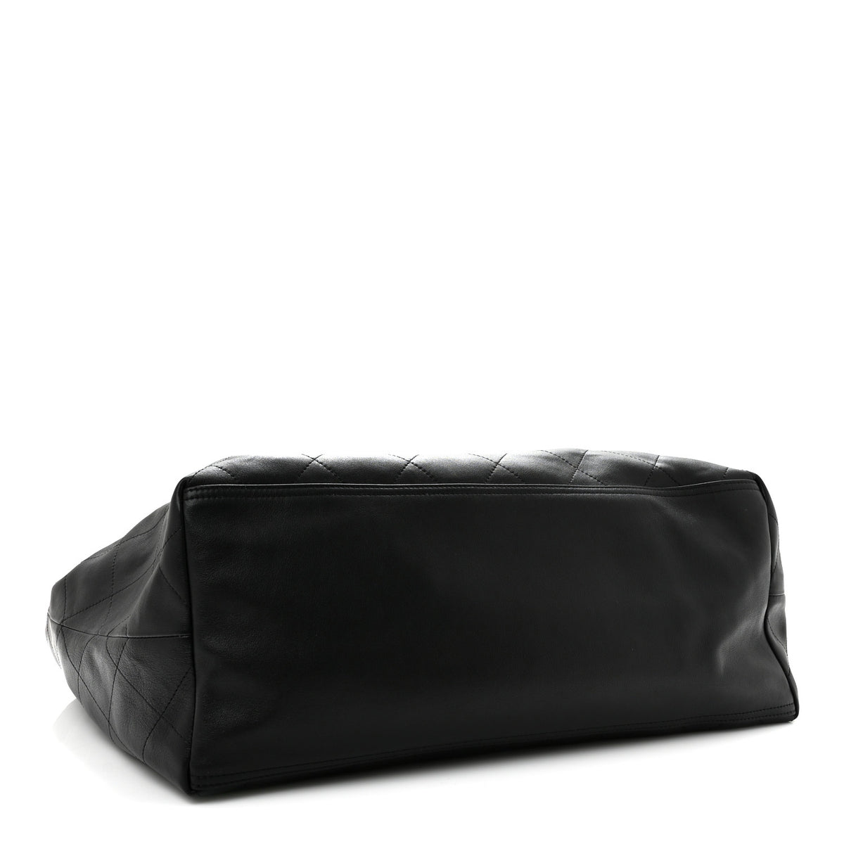 Chanel Lambskin Quilted Neo Cabas Shopping Tote Black 5 of 11