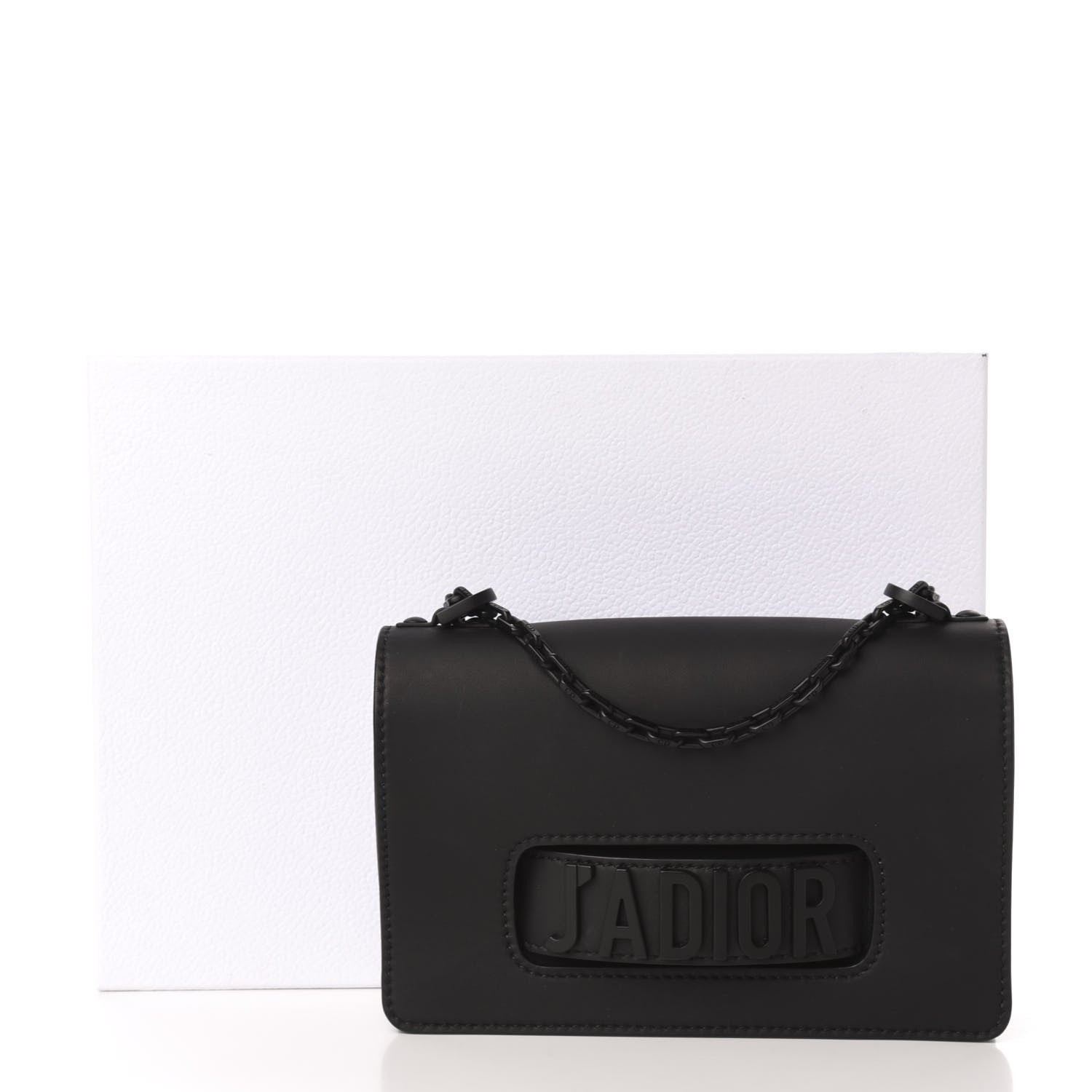 Christian Dior Calfskin J'Adior Chain Flap Bag Black 14 of 14