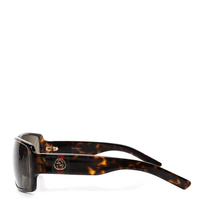 Gucci Acetate Square Frame GG 2563/S Sunglasses Tortoise 3 of 6