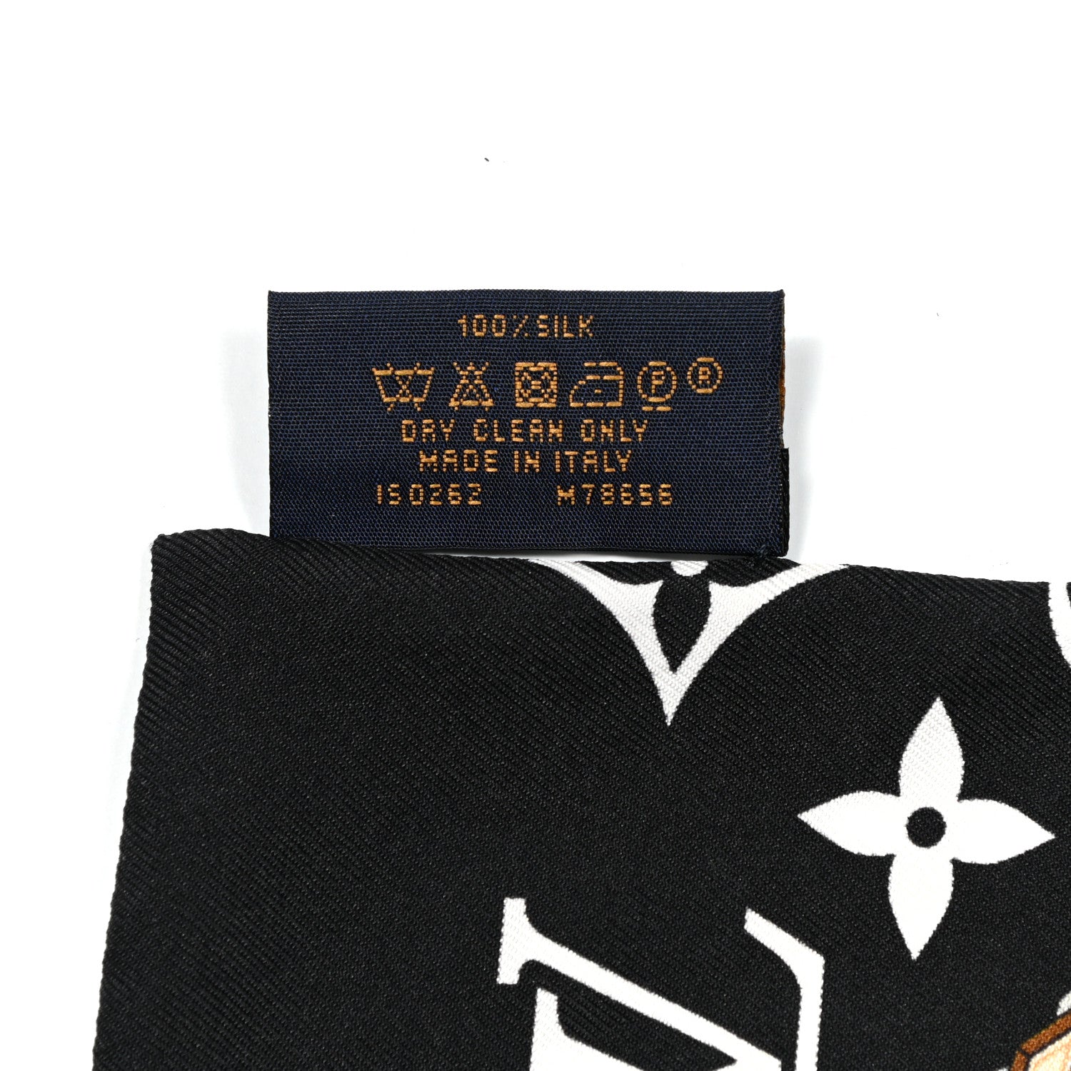 Louis Vuitton Silk Monogram Confidential Bandeau Black 4 of 5