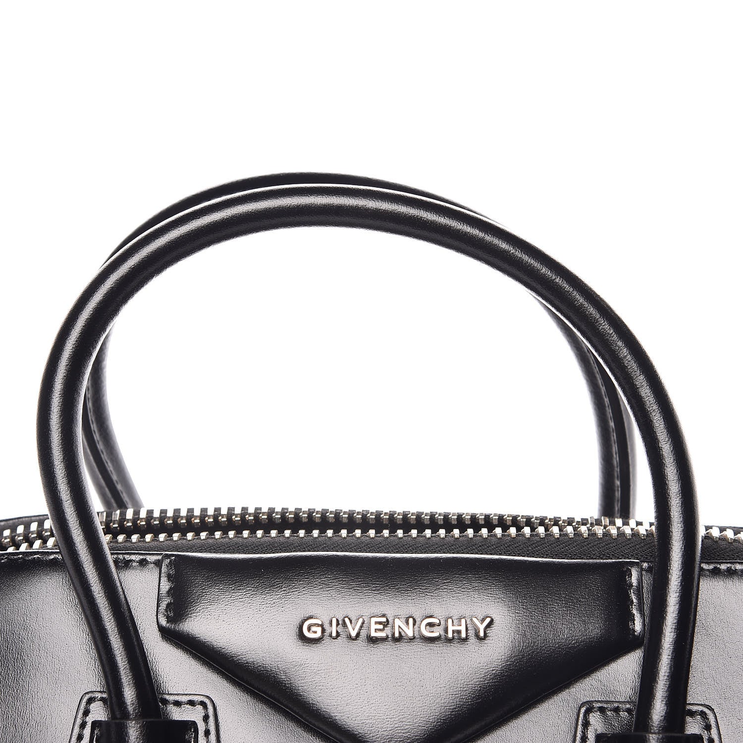 Givenchy Shiny Lord Calfskin Small Antigona Black 14 of 14