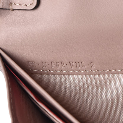 Valentino Garavani Vitello Rockstud Crossbody Wallet on Chain Poudre 7 of 8