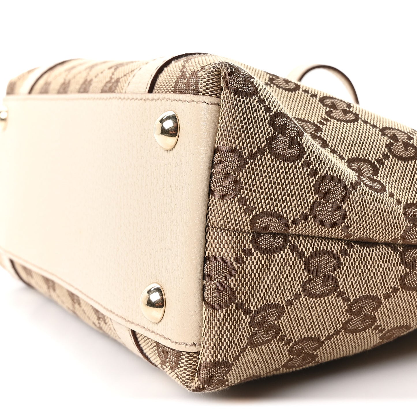 Monogram Small Abbey Tote Off White