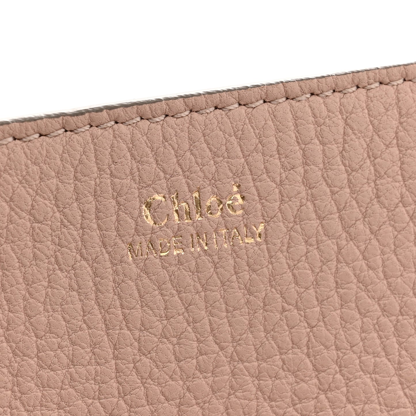 Grained Lambskin Drew Shoulder Bag Cement Pink