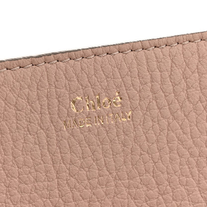 Chloe Grained Lambskin Drew Shoulder Bag Cement Pink 6 of 11