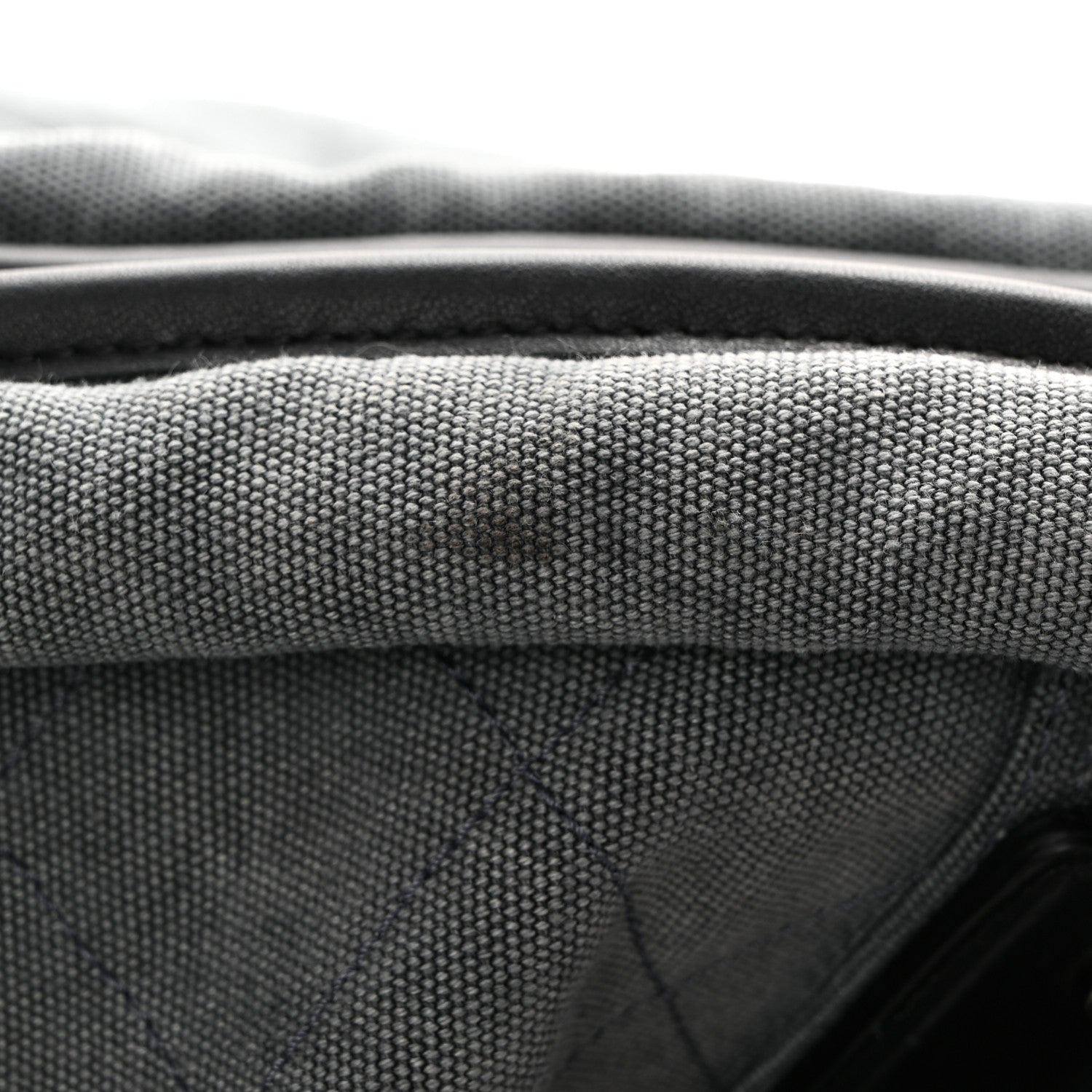 Chanel Canvas CC Cocoon Travel Tote Grey Black 11 of 11