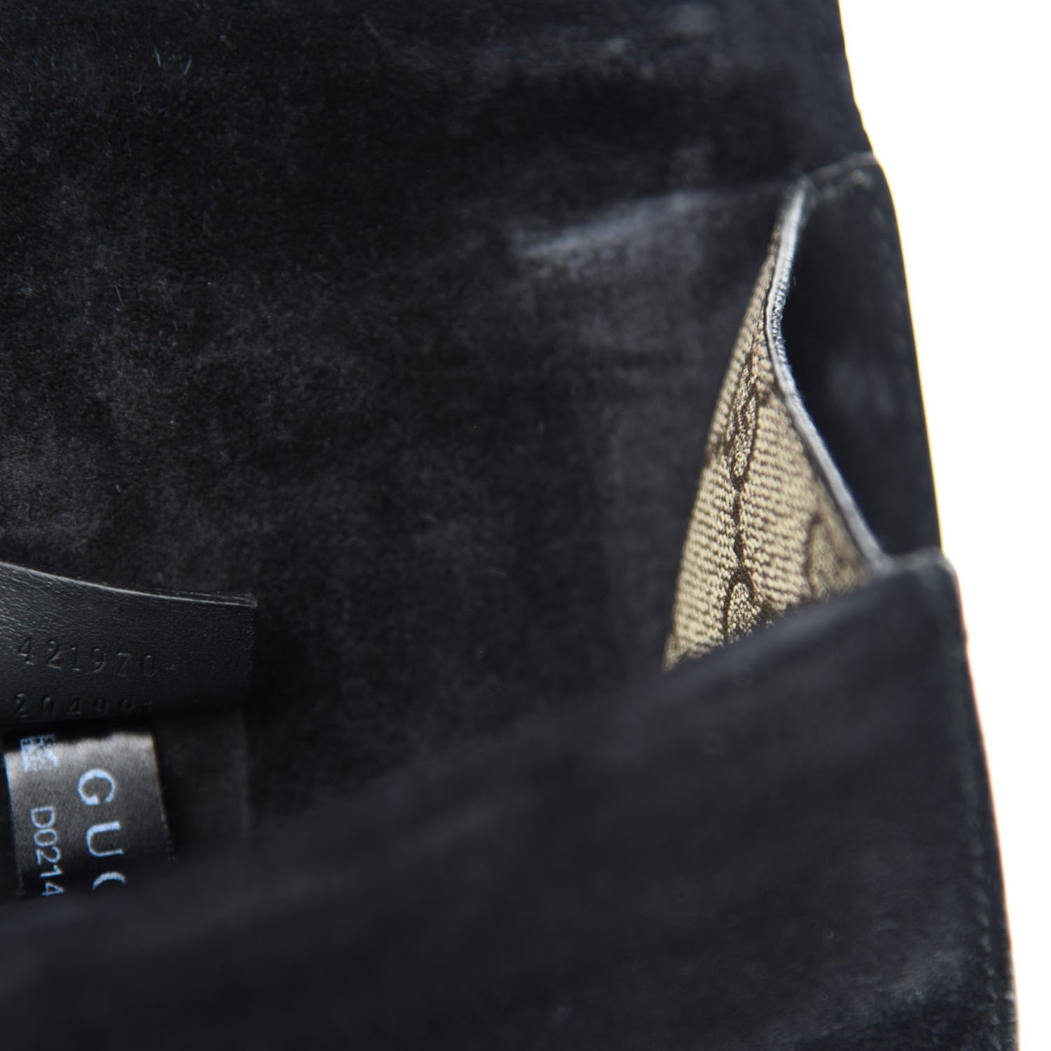 Gucci GG Supreme Monogram Mini Dionysus Shoulder Bag Black 9 of 10