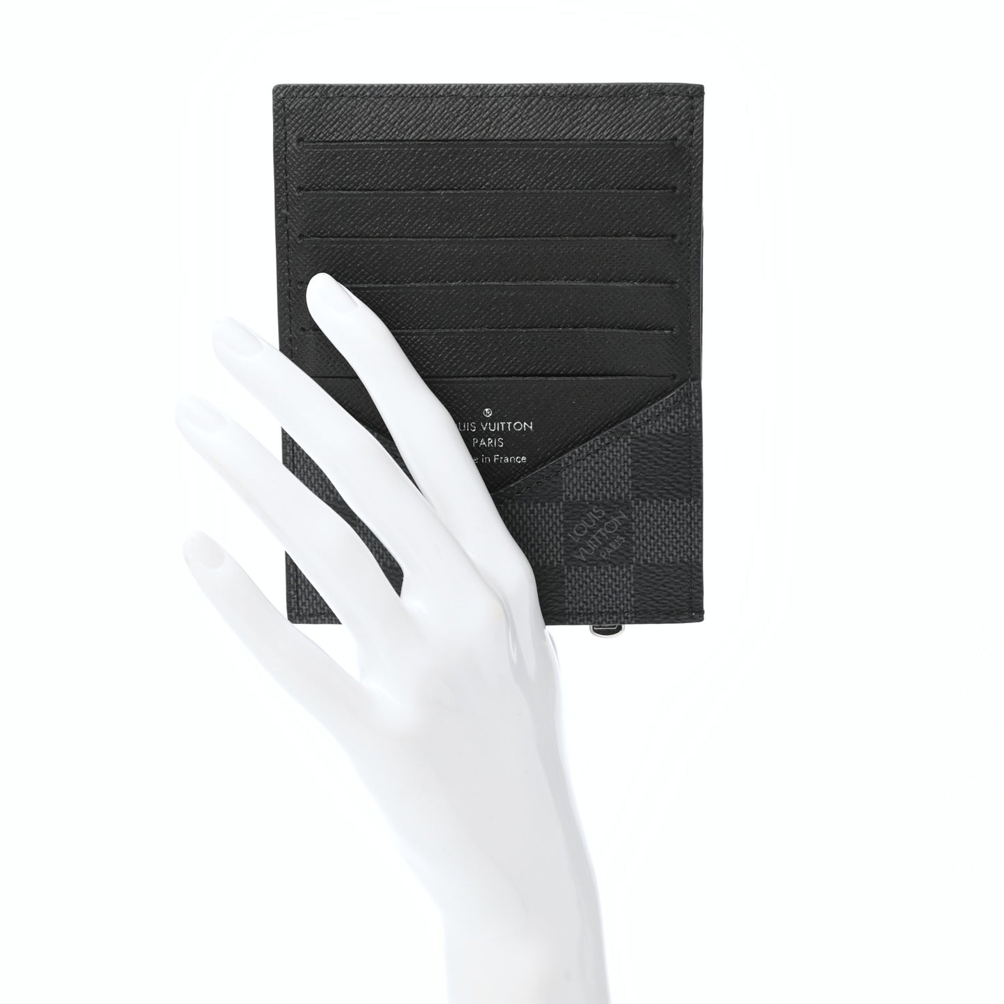 Damier Graphite Zipped ID Card Holder