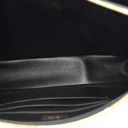 Balenciaga Natural Smooth Calfskin Rodeo Sling Pochette Black 6 of 12
