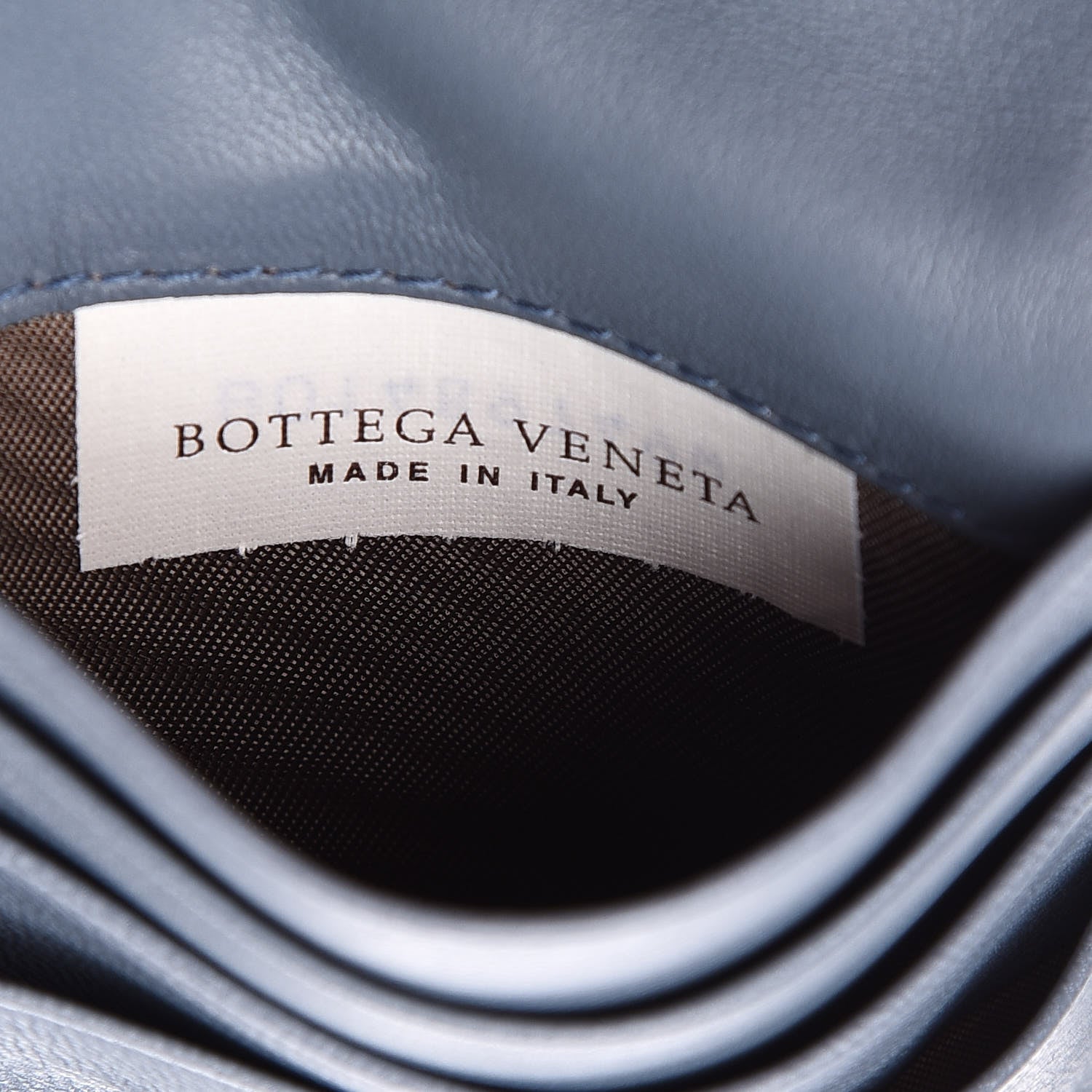Bottega Veneta Nappa Intrecciato French Flap Wallet Krim 7 of 9