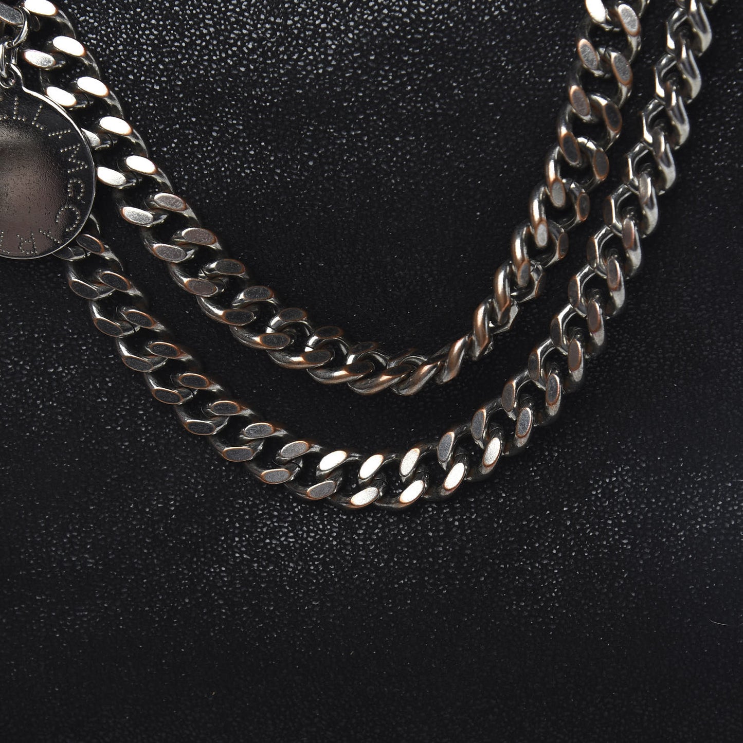 Shaggy Deer Falabella Fold Over Tote Black