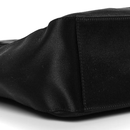Prada Raso Plexiglass Shoulder Bag Black 7 of 8