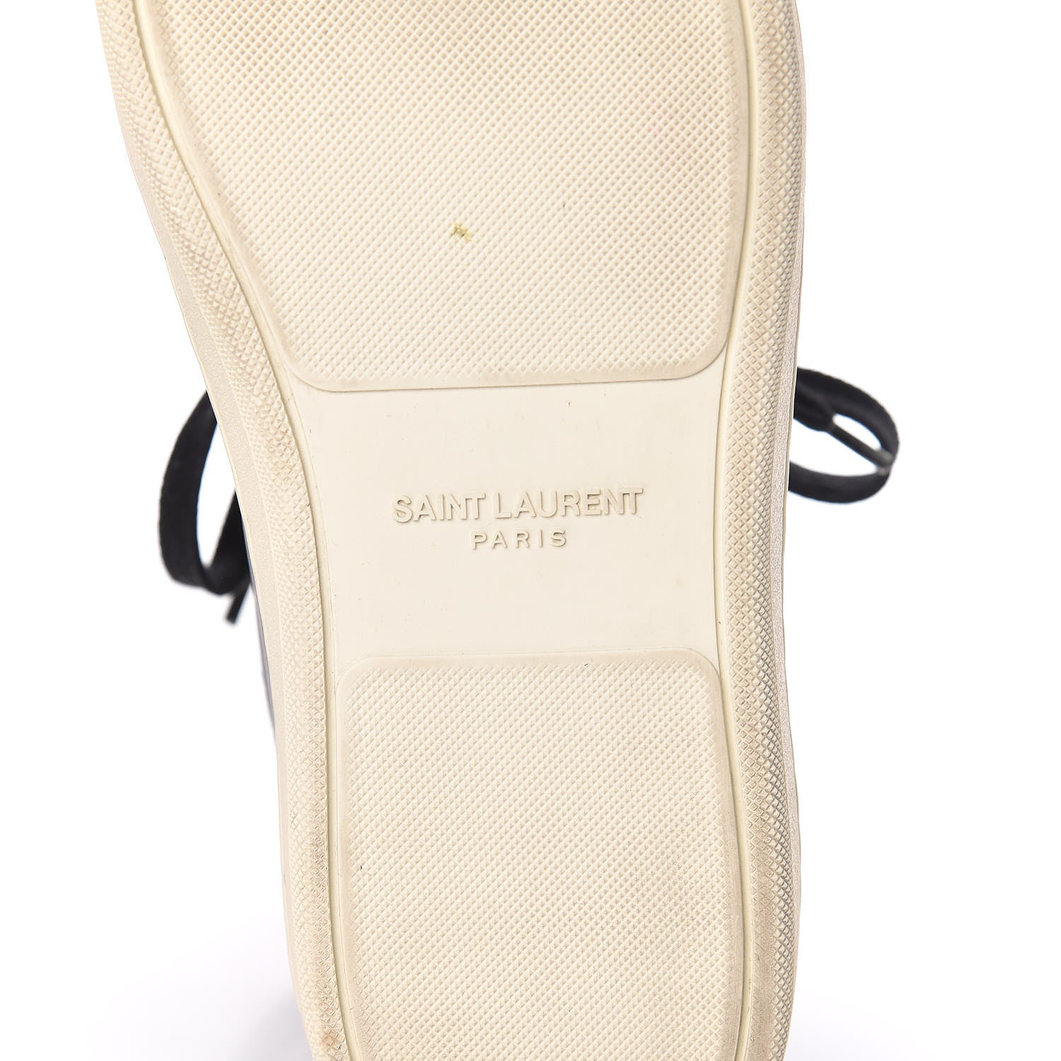 Saint Laurent Calfskin Mens Court Classic SL/10H High Top Sneakers 43 Black White 8 of 10