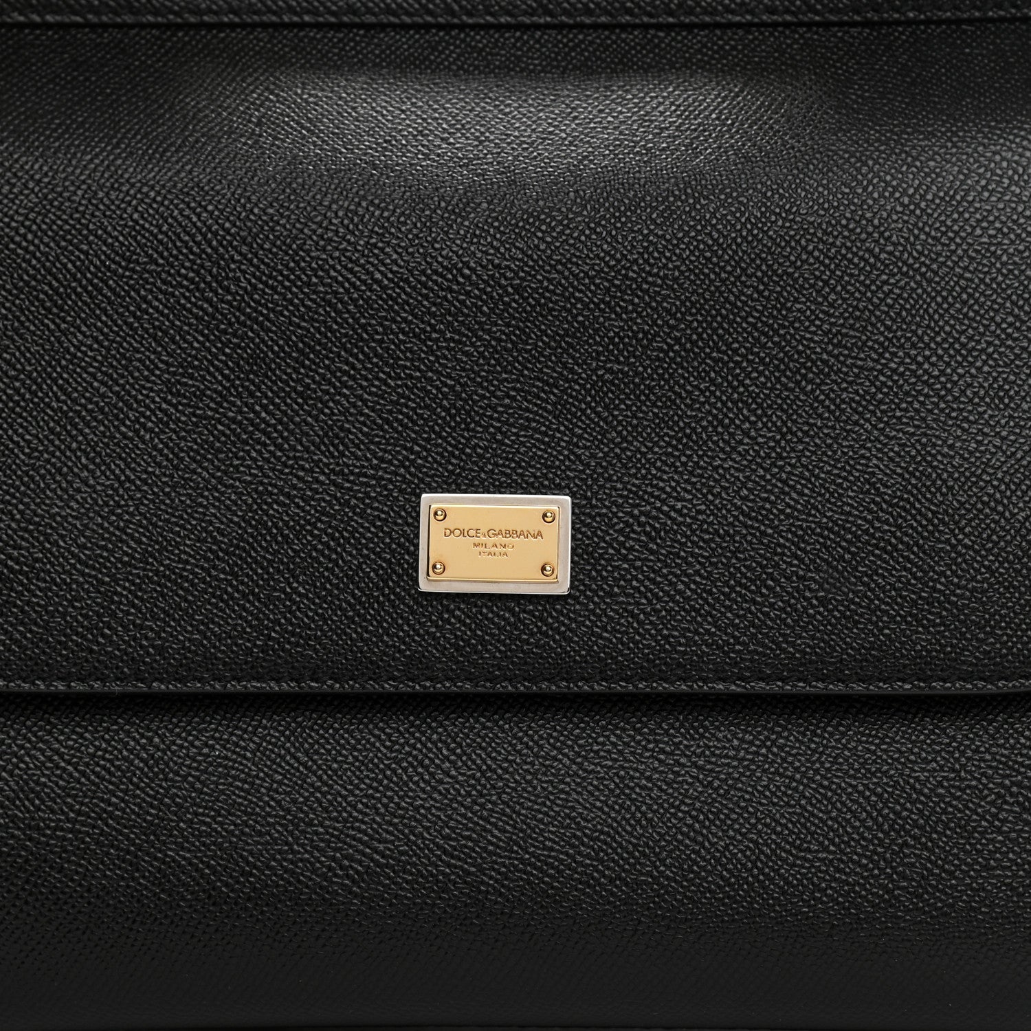 Dolce & Gabbana Dauphine Medium Miss Sicily Satchel Black 7 of 7