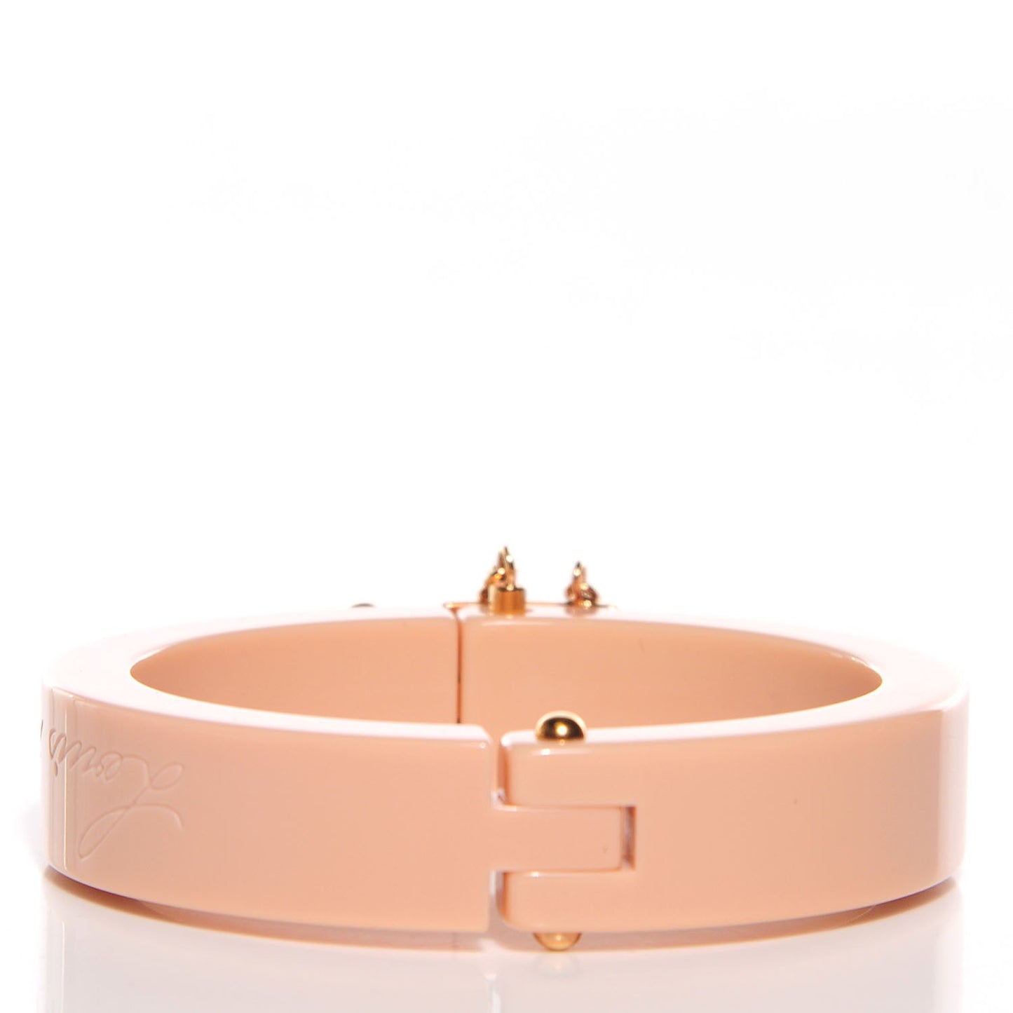 Lock Me Bracelet Rose Velours