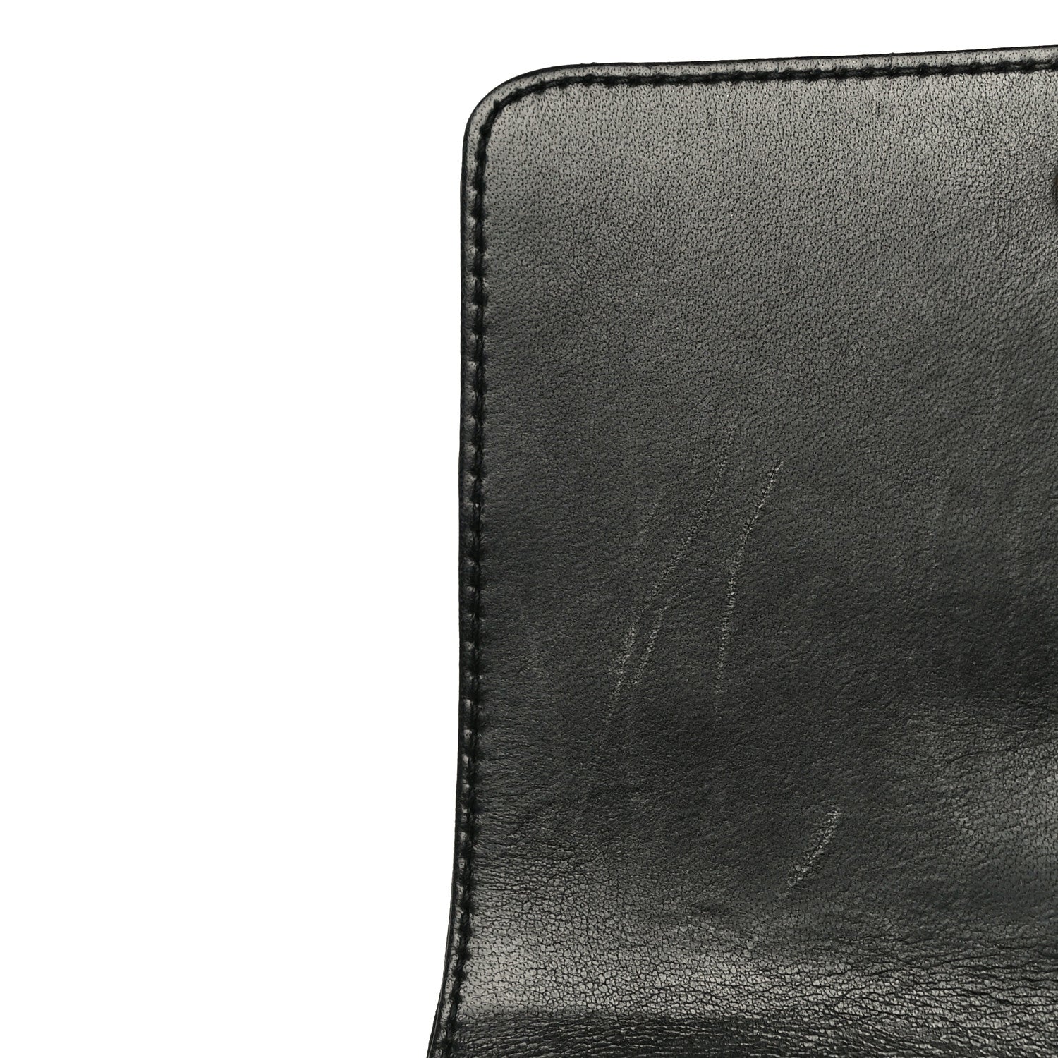 Saint Laurent Lambskin Matelasse Monogram Small Vicky Chain Bag Black 12 of 17