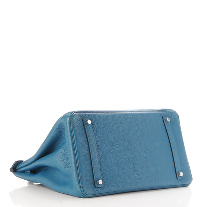 Hermes Togo Birkin 35 Bleu de Galice 5 of 33