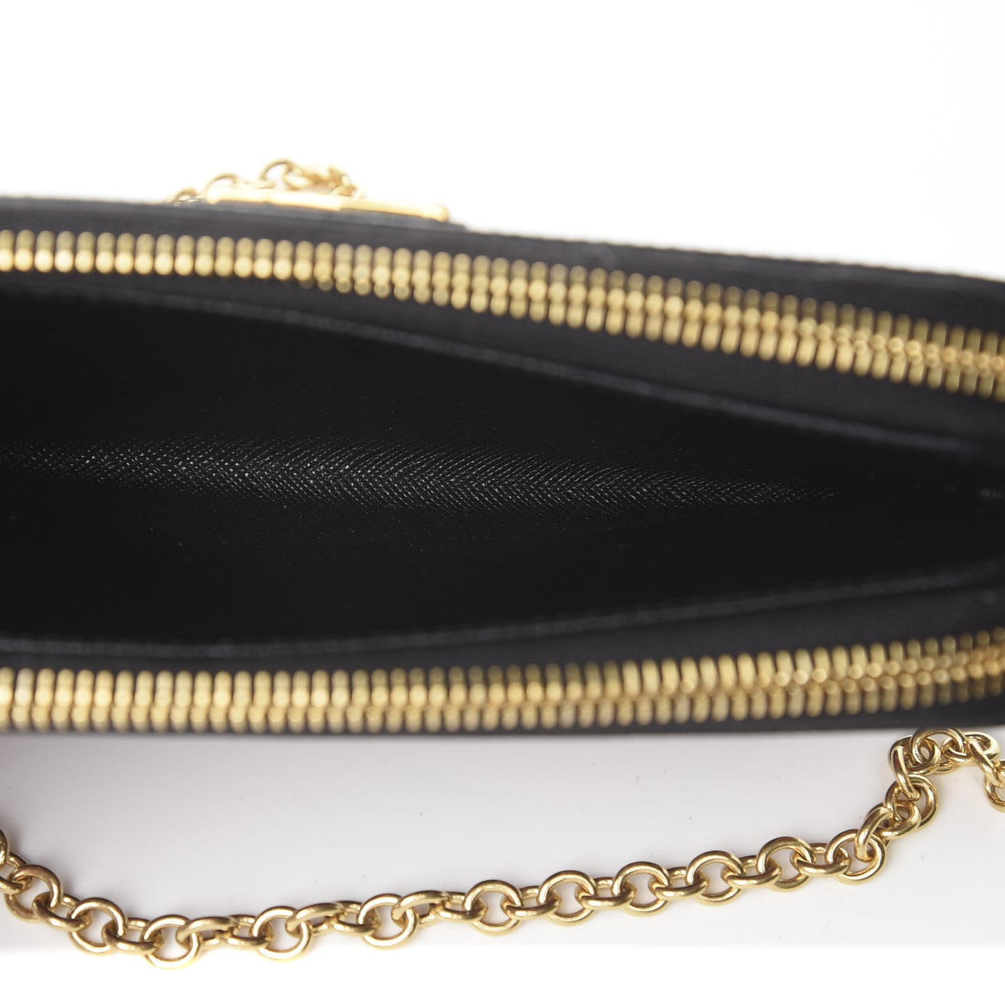 X UNIVERSAL STUDIOS Saffiano Frankenstein Rose Mini Double Zip Chain Crossbody Bag Lacca