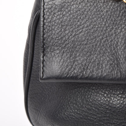 Fendi Vitello Flamingo Fendista Pouchette Crossbody Black 7 of 8