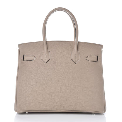 Hermes Togo Birkin 30 Gris Tourterelle 4 of 33