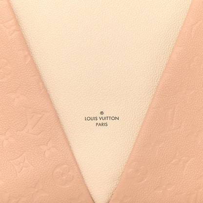 Louis Vuitton Empreinte V Tote MM Beige Rose Creme 8 of 14
