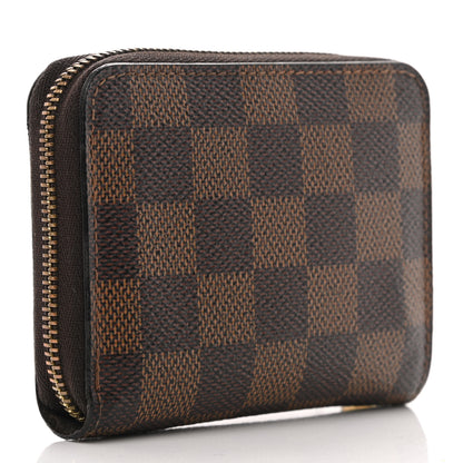 Louis Vuitton Damier Ebene Zippy Coin Purse 2 of 6