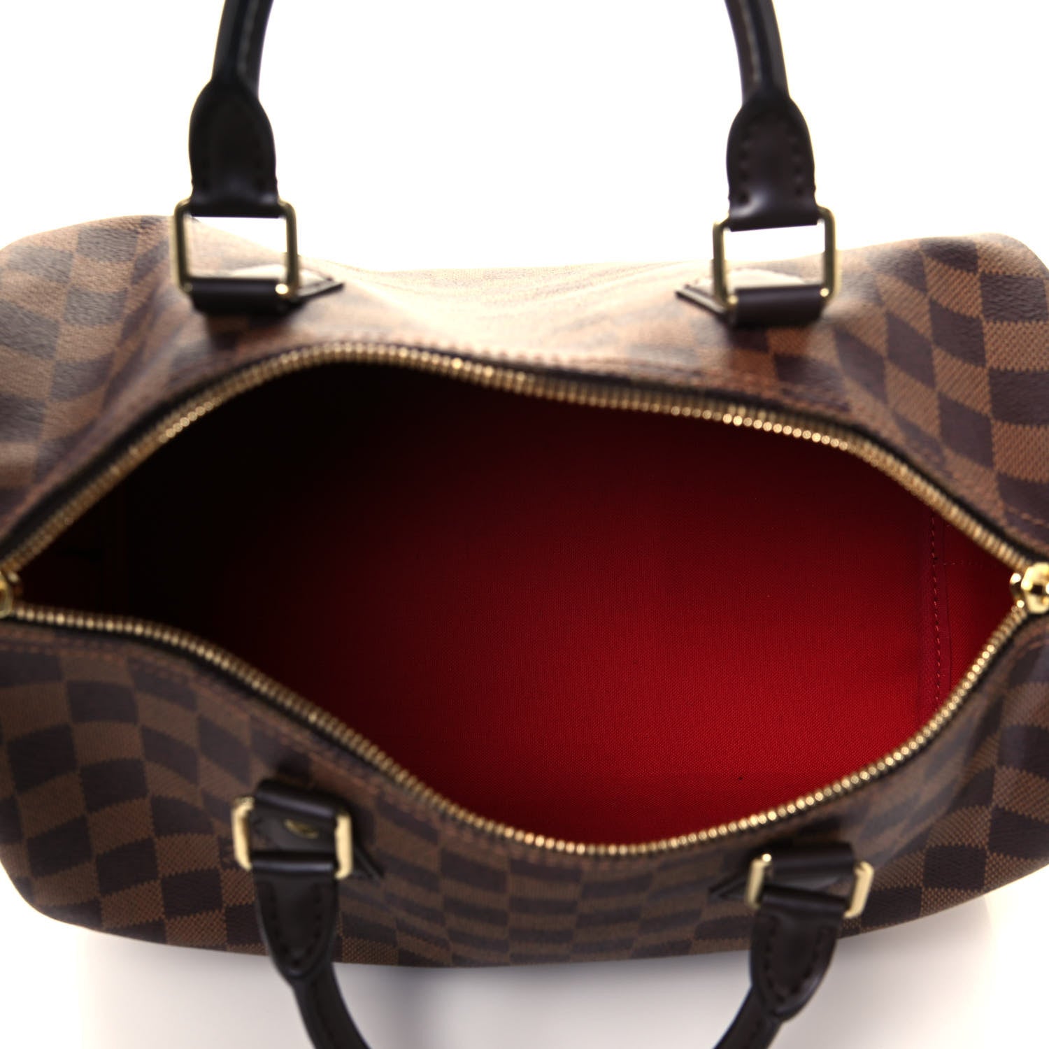 Louis Vuitton Damier Ebene Speedy Bandouliere 30 4 of 15