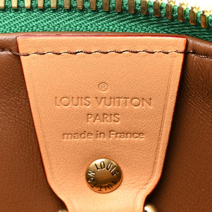 Louis Vuitton Calfskin Monogram Speedy P9 Bandouliere 40 Green 10 of 14