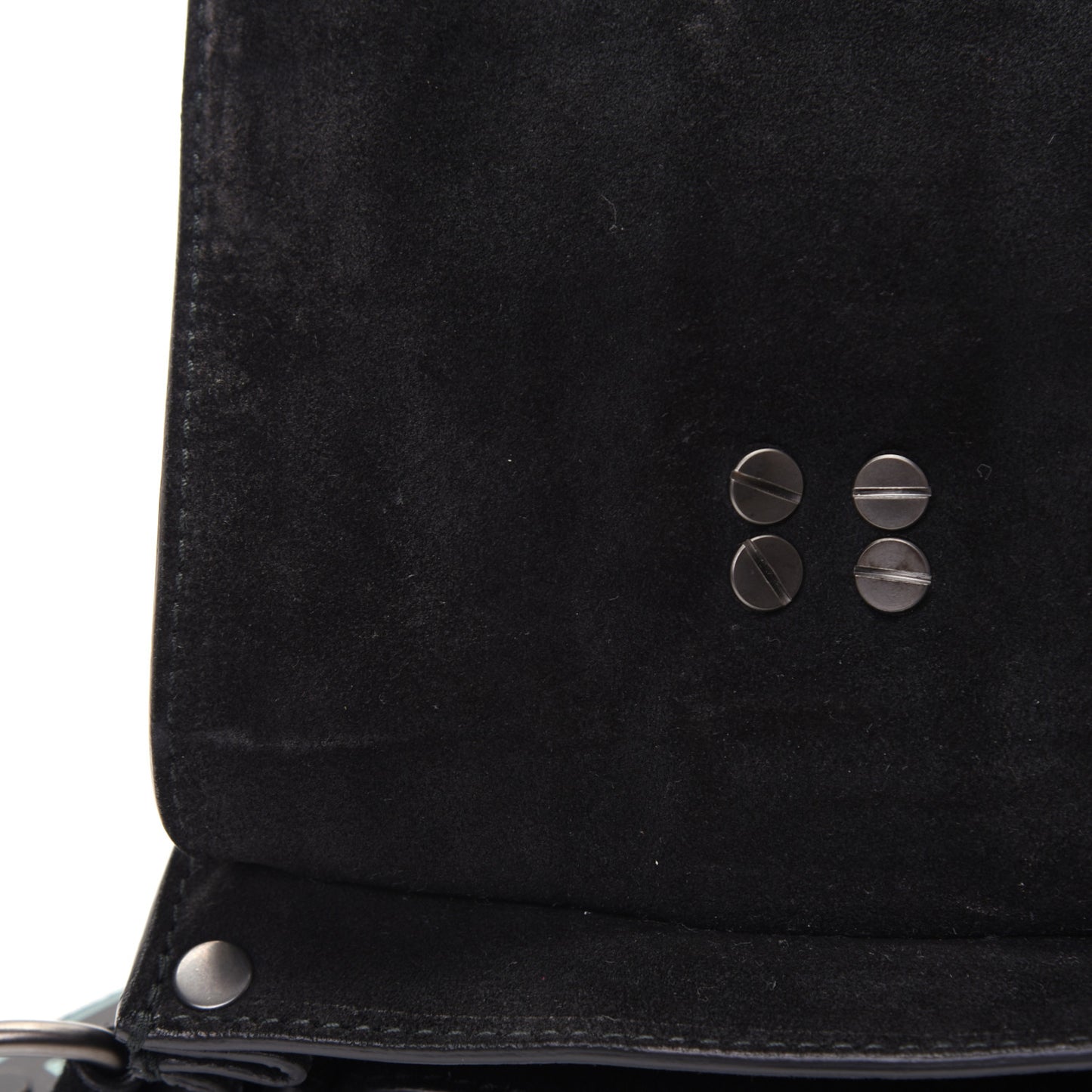 Suede Medium PS1 Satchel Black