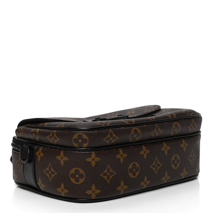 Louis Vuitton Monogram Macassar S Lock Messenger 3 of 4