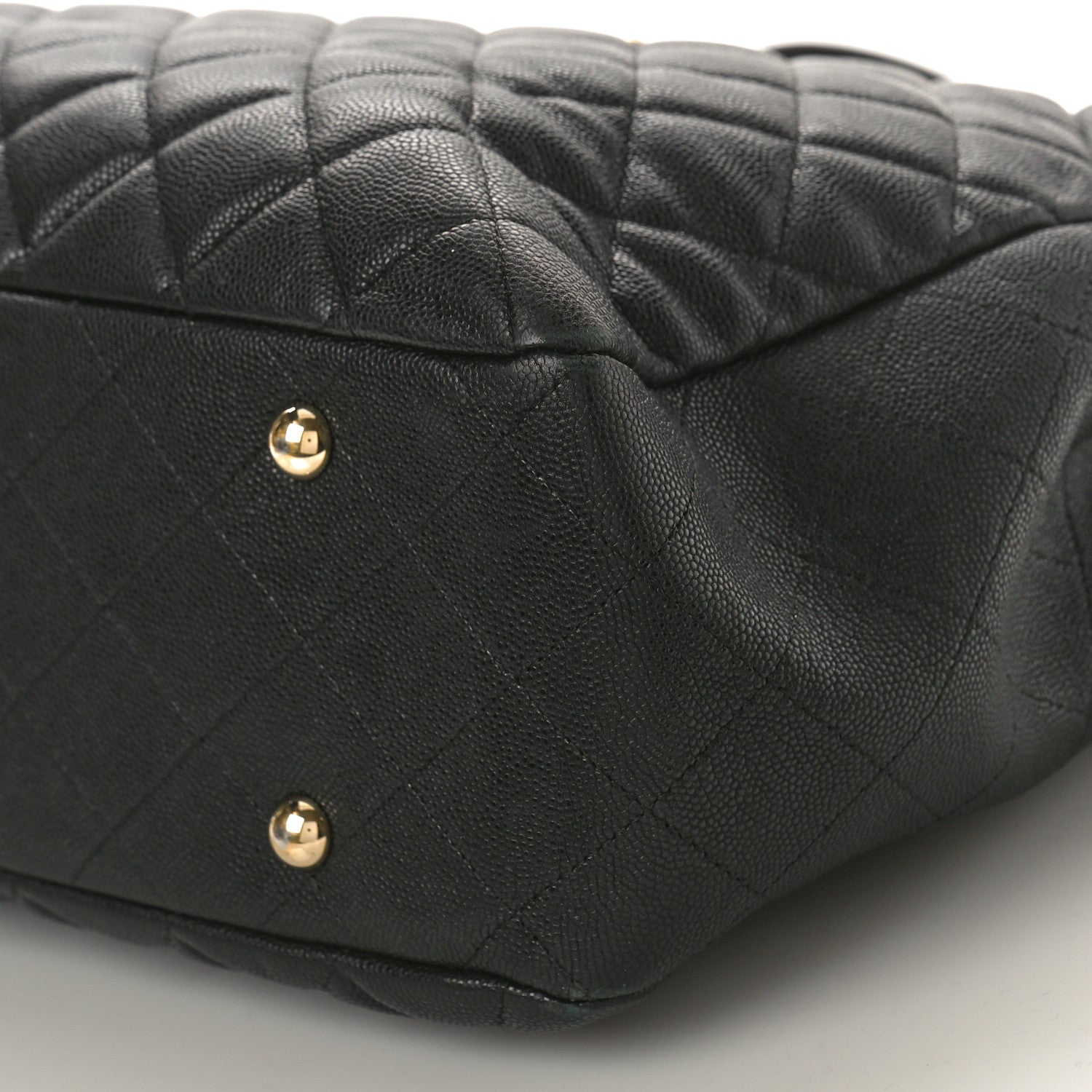 Chanel Caviar Quilted Large Shopping Tote Black 10 of 11