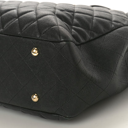 Chanel Caviar Quilted Large Shopping Tote Black 10 of 11