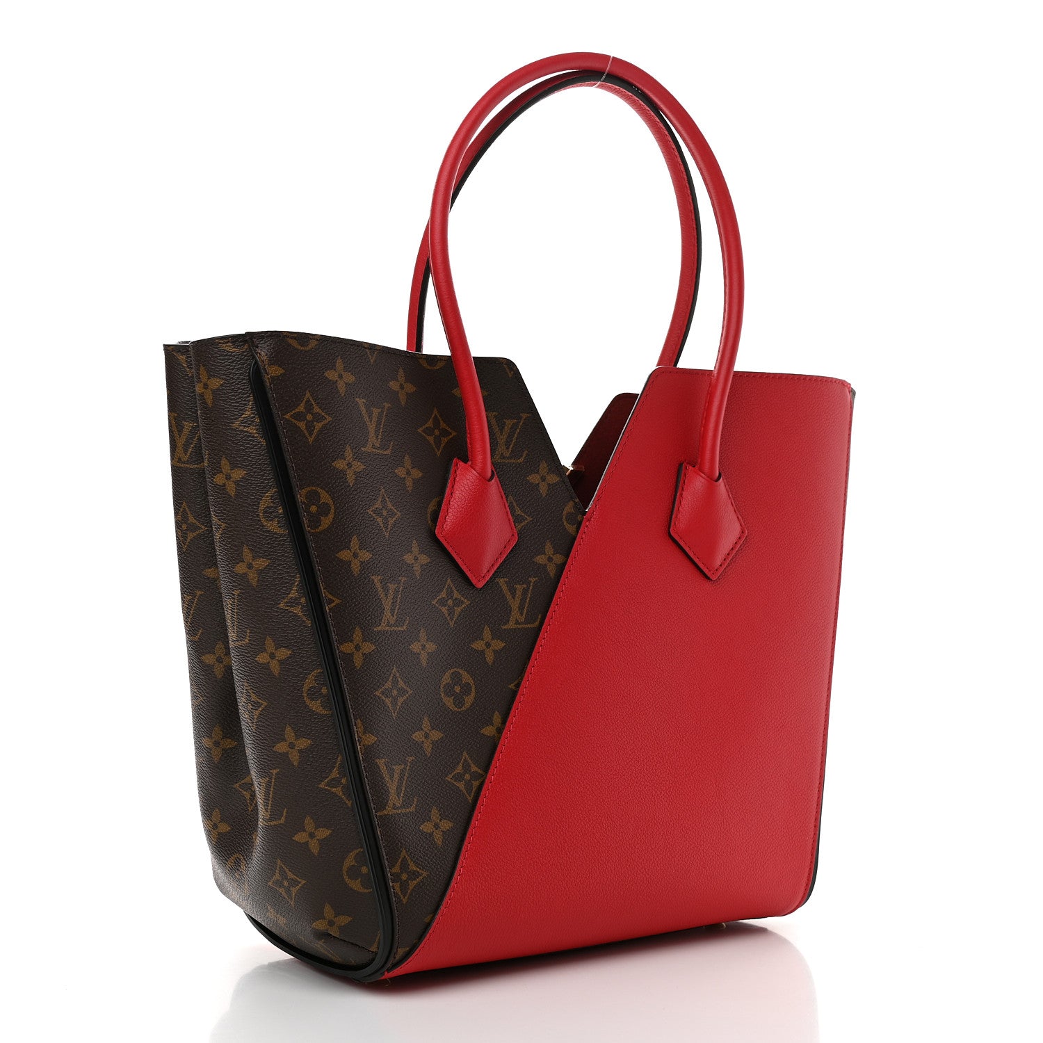 Louis Vuitton Calfskin Monogram Kimono Tote Cherry 3 of 9