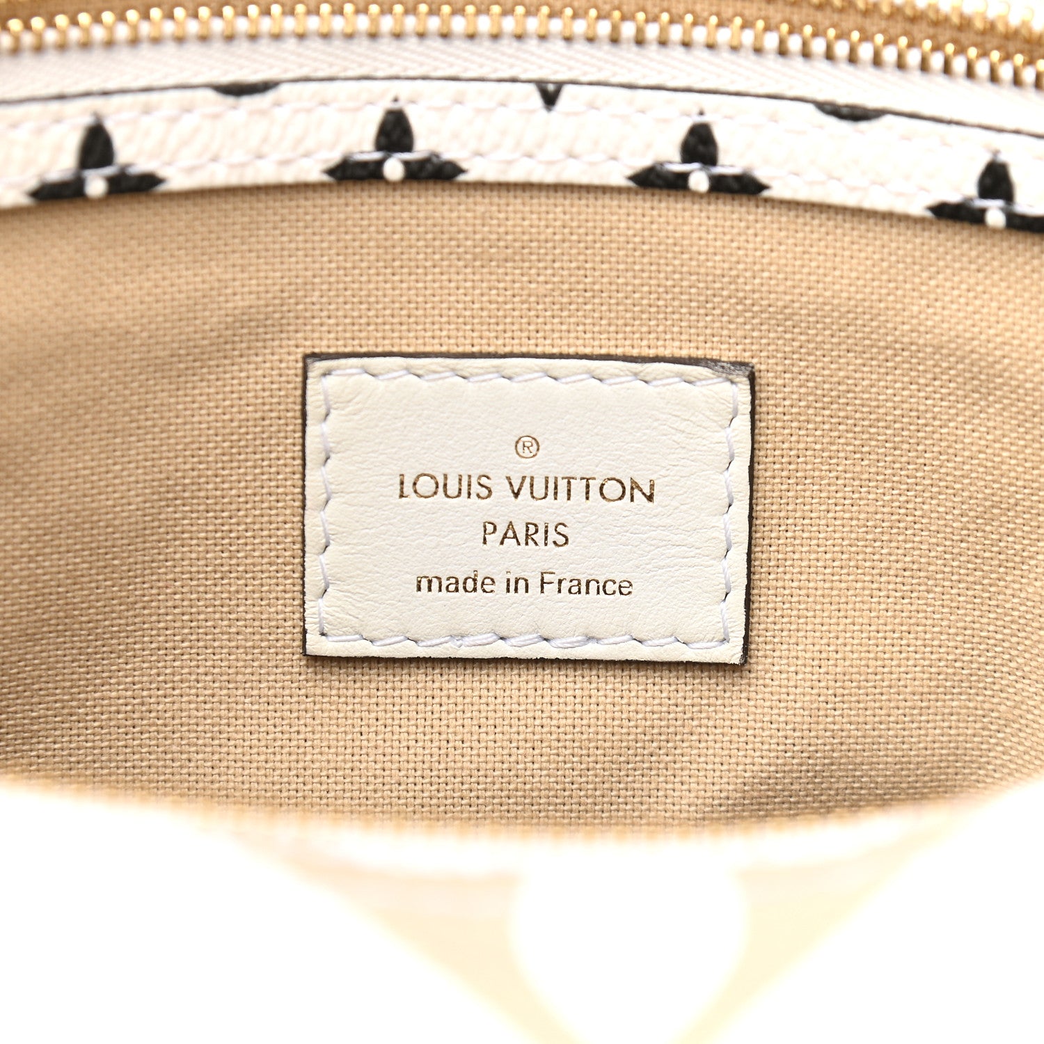 Louis Vuitton Monogram Giant Speedy Bandouliere 30 Kaki Beige 6 of 11