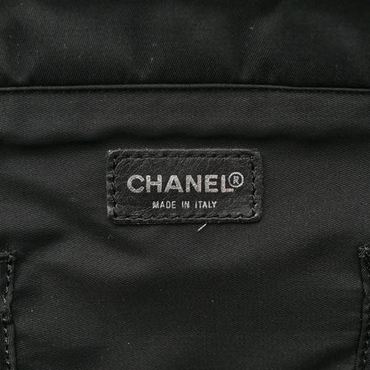 Chanel Nylon Travel Laptop Briefcase Black 8 of 22