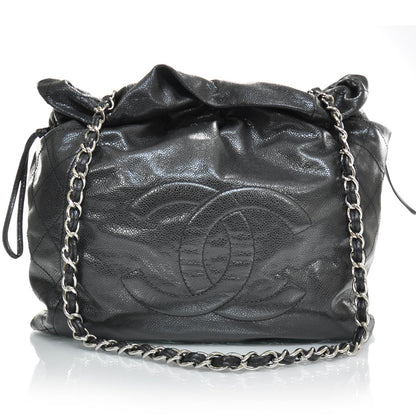 Chanel Caviar 31 Drawstring Tote Black 1 of 9