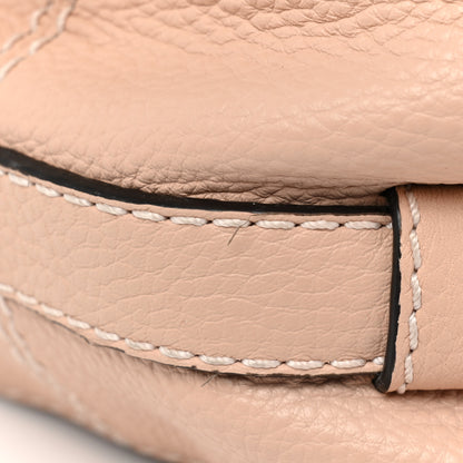 Chloe Calfskin Mini Marcie Round Crossbody Bag Blush Nude 8 of 9